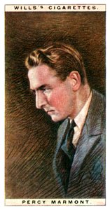 Percy Marmont, englischer Schauspieler, 1928 von WD and HO Wills