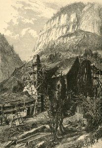 Cumberland Gap, vom Osten, 1872 von W.H. Morse
