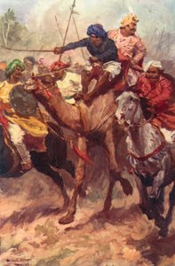 Flucht von Suraja Dowla aus Plassey