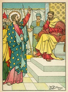 St. Paulus vor Felix von W.S. Stacey