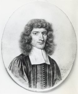 Porträt von Isaac Barrow (1630-1677), englischer christlicher Theologe und Mathematiker, Gravur von John Ward Dunsmore
