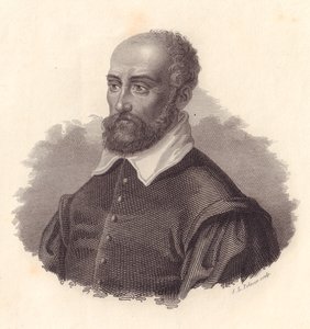 Porträt des italienischen Architekten Andrea Palladio, Pseudonym von Andrea di Pietro (1508-1580), Kupferstich
