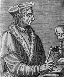 Porträt von Jean Francois Fernel (1497-1558), französischer Arzt, Astronom und Mathematiker, Gravur von Nicolas II de Larmessin (ca. 1638-1694) von John Ward Dunsmore
