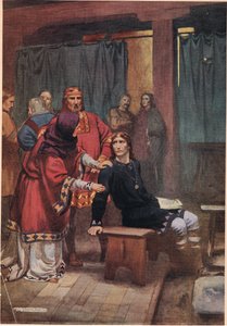 Die Königin versucht Hamlet zu trösten, aus 