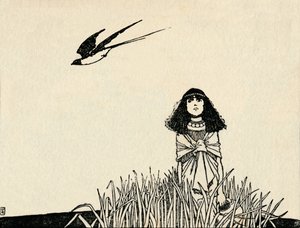 Sie verstand die Sprache der Vögel, ca. 1930