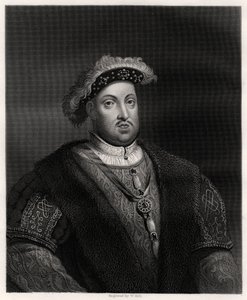 Heinrich VIII., König von England und Irland, 19. Jh. von W. Holl