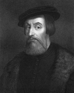 Hernán Cortés, spanischer Konquistador des 16. Jahrhunderts, 1836 von W. Holl