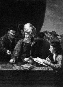 Ich tue dir kein Unrecht, hast du nicht mit mir für einen Penny vereinbart, 19. Jahrhundert von W. Holl