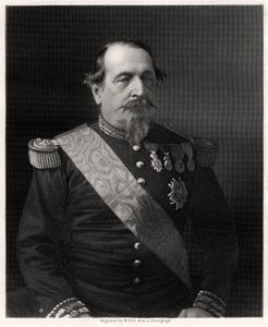 Napoleon III., Kaiser von Frankreich, 19. Jahrhundert von W. Holl