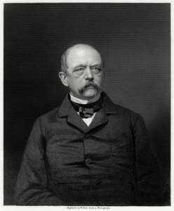 Otto von Bismarck, deutscher Staatsmann von W. Holl
