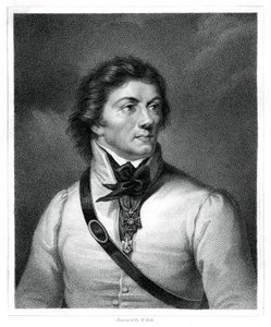 Tadeusz Kosciuszko, polnischer und litauischer Nationalheld, General und Anführer, 1833 von W. Holl