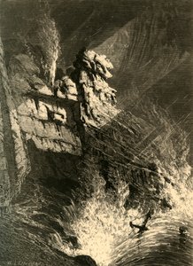 Das Spouting Horn im Sturm, 1872