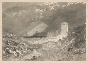Eingang zum Fowey-Hafen, Cornwall von W. R. Smith
