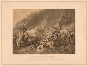 Die Schlacht von La Hogue