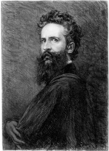 Hans Makart, österreichischer Künstler, ca. 1880-1882 von W. Unger
