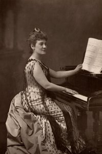 Madame Nordica (Lilian Norton) (1857-1914) amerikanische Sopranistin (Woodburytypie) von W. and D. (after) Downey