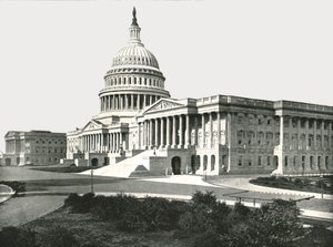 Das Kapitol, Washington DC, USA, 1895 von W and S Ltd