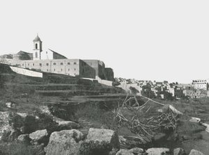 Die Geburtskirche, Bethlehem, Palästina, 1895 von W and S Ltd