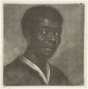 Kopf eines schwarzen Mannes, ca. 1660-70