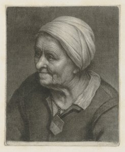 Porträt einer alten Frau von Wallerant Vaillant