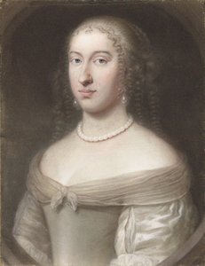 Porträt von Maria Theresia von Spanien 1638-1683, Königin von Frankreich und Navarra