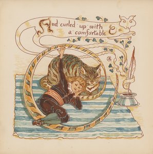 Illustration für Pothooks and Perseverance von Walter Crane