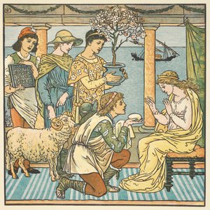 Farbige Illustration für 