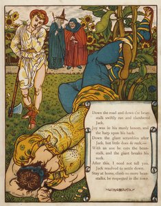 Hans und die Bohnenranke von Walter Crane