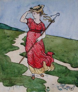 Kleine Bo-Peep von Walter Crane