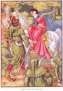 Robin Hood und die Dame, ca. 1920