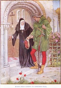 Robin Hood kommt zur Kirkley Hall, ca. 1920