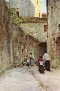 Segnung der Häuser, Italienische Riviera von Walter Frederick Roofe Tyndale