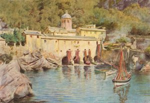 S. Fruttuoso, um 1910, 1912 von Walter Frederick Roofe Tyndale