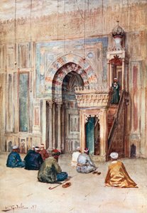 Das Heiligtum in der Moschee des Sultan Hasan von Walter Frederick Roofe Tyndale