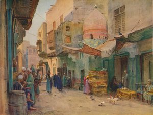 Das Grab von Scheich Abd-El-Deym, um 1905, 1912 von Walter Frederick Roofe Tyndale