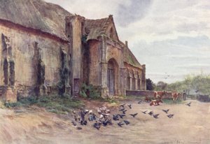 Wessex: Eine Zehntscheune, Abbotsbury, in der Nähe von Weymouth von Walter Frederick Roofe Tyndale