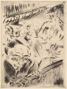 Robert im Theater, 1918 von Walter Gramatte