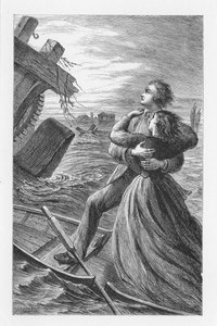 Szene aus The Mill on the Floss von George Eliot, ca. 1880