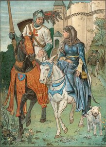 Una und der Ritter des Roten Kreuzes von Walter Jenks Morgan