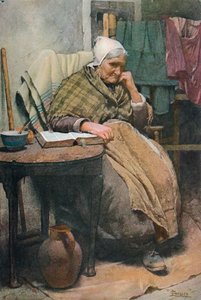 Eine alte kornische Frau, ca. 1880, 1906