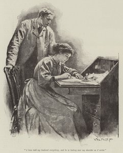 Die Verfolgung des Wohlgeliebten, von Thomas Hardy von Walter Paget