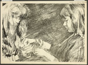 Fadenspiel von Walter Richard Sickert