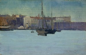 Hafen von Dieppe von Walter Richard Sickert