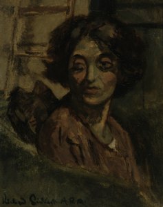 Porträt einer Frau - Therese Lessore, ca. 1927 von Walter Richard Sickert