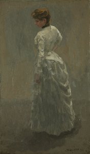 Das graue Kleid von Walter Richard Sickert