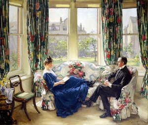 Das Morgenraum, um 1907