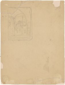 Studie eines Innenraums von Walter Shirlaw
