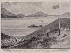 Unsere neueste Errungenschaft im Fernen Osten, Tolo Harbour vom Flag Staff Hill