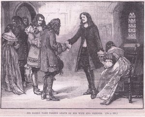 Sir Henry Vane verabschiedet sich von seiner Frau und seinen Freunden von Walter Stanley Paget