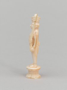 Weißer Bauer, Schachfigur, Indien von Walter Stanley Paget